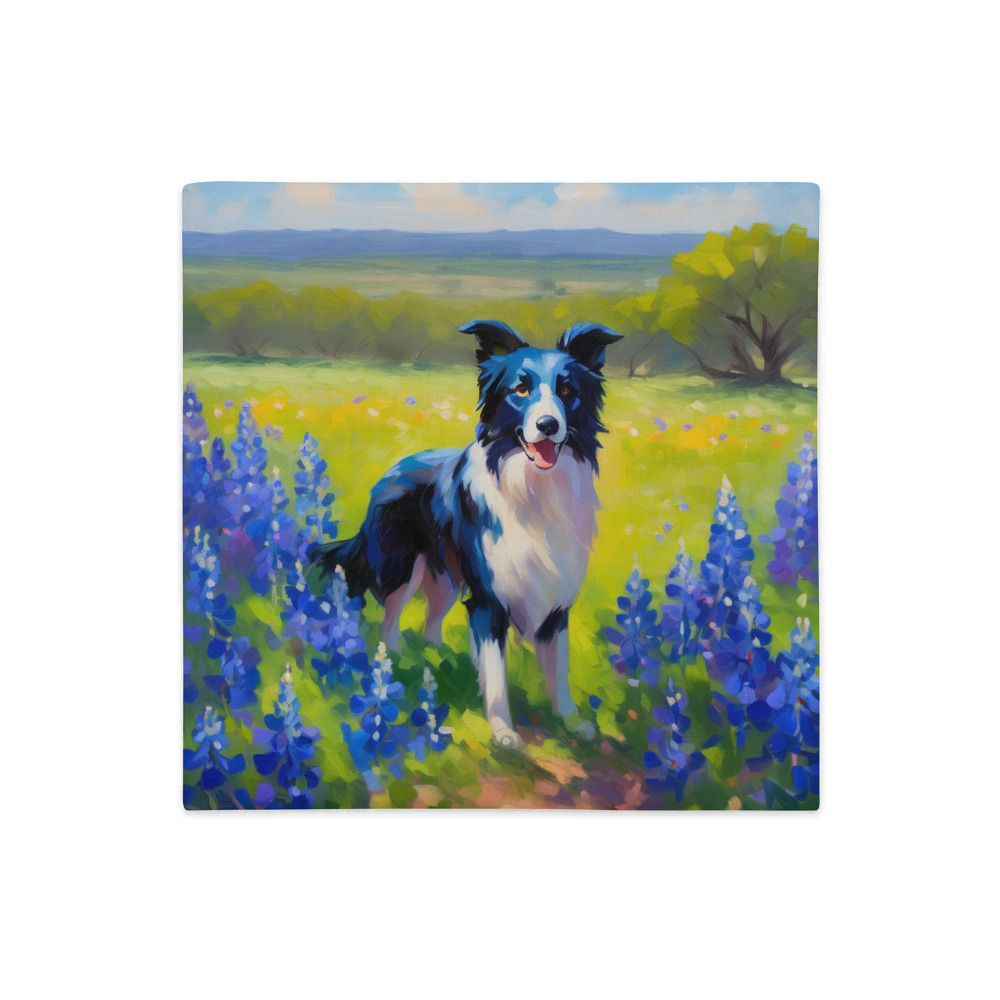 PugMug Custom Border Collie Premium Pillow Case