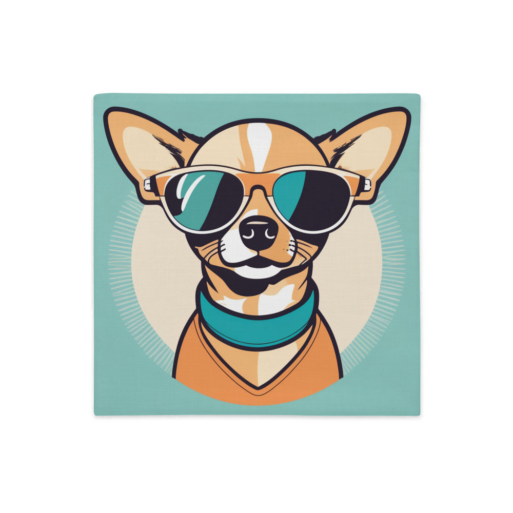 PugMug Custom Chihuahua Premium Pillow Case