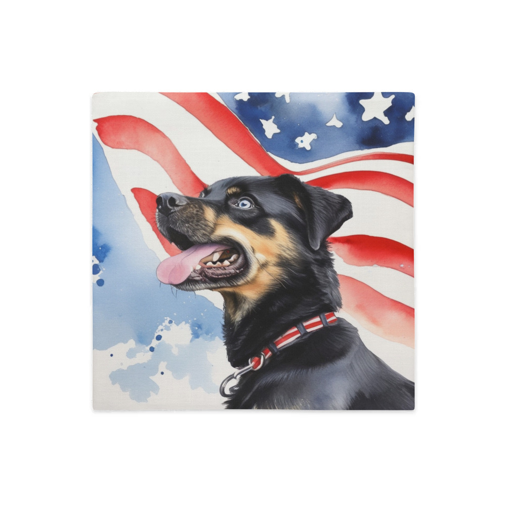 PugMug Custom Blue Premium Pillow Case