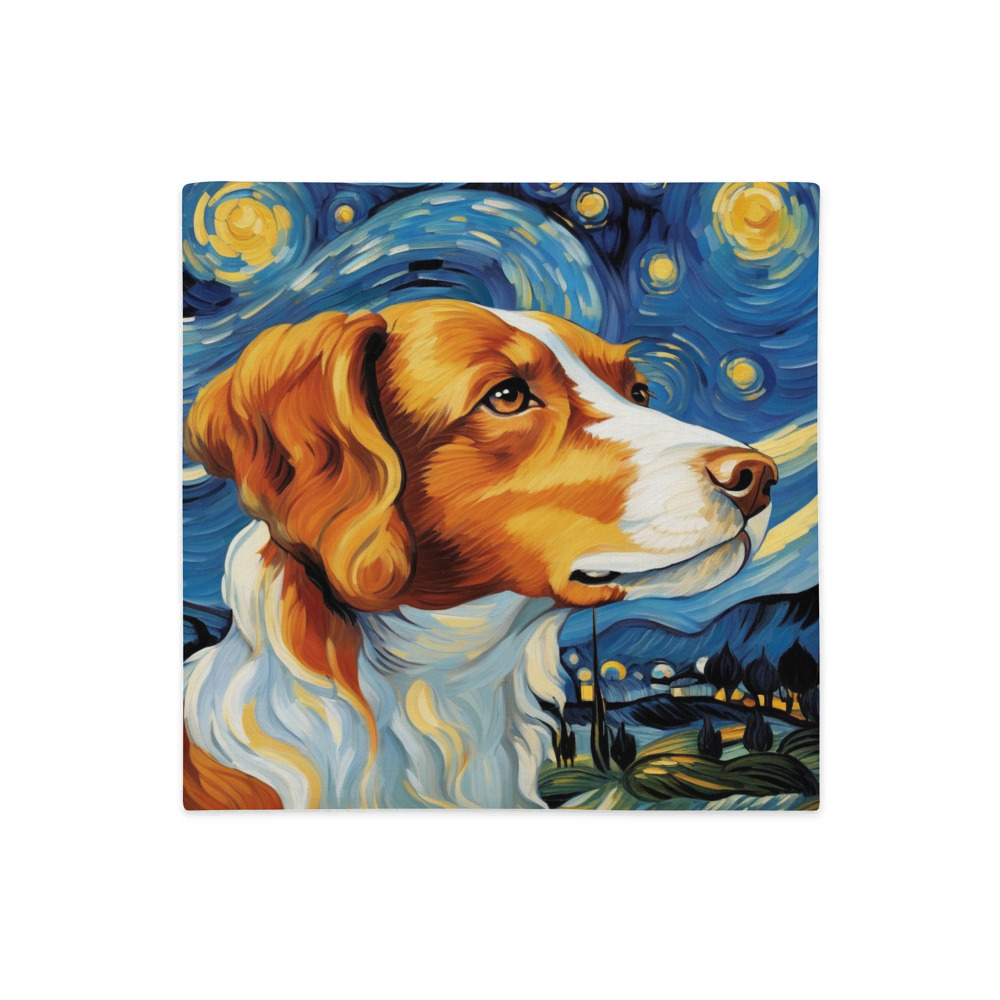 PugMug Custom Brittany Dog Premium Pillow Case