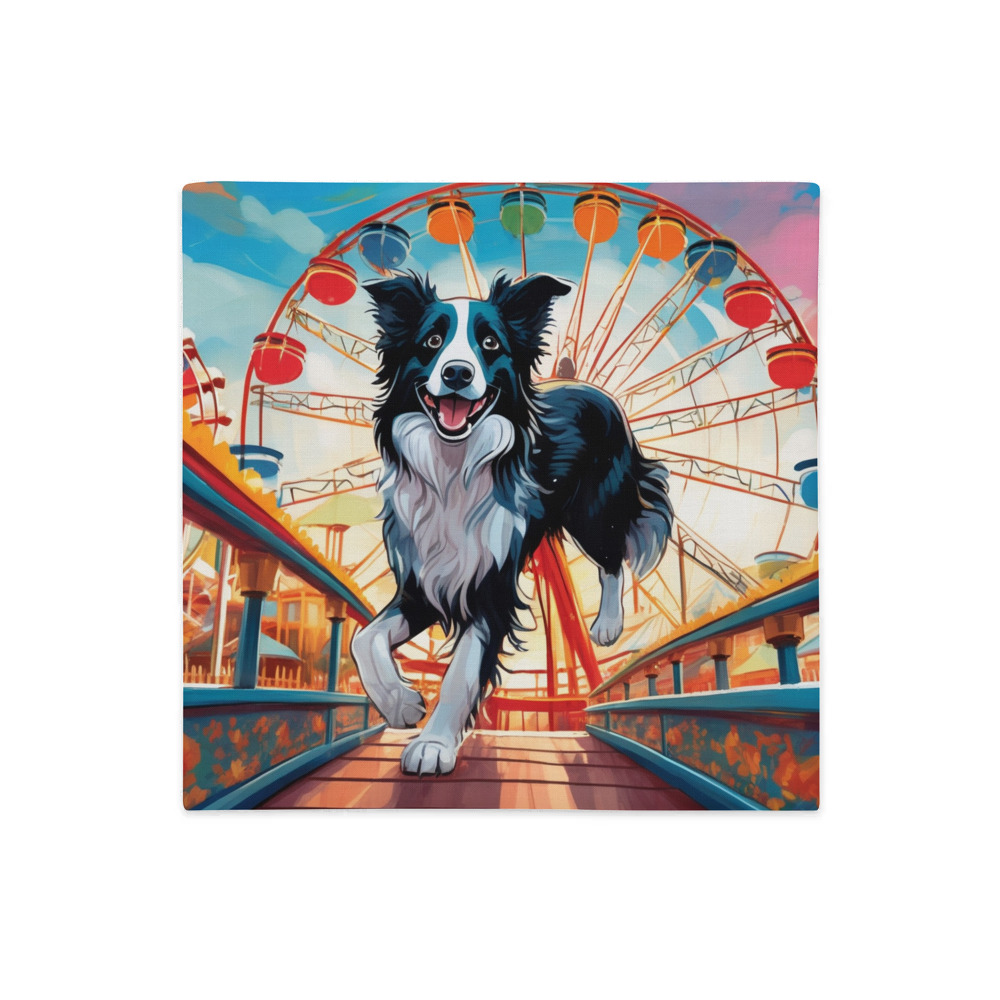 PugMug Custom Border Collie Premium Pillow Case
