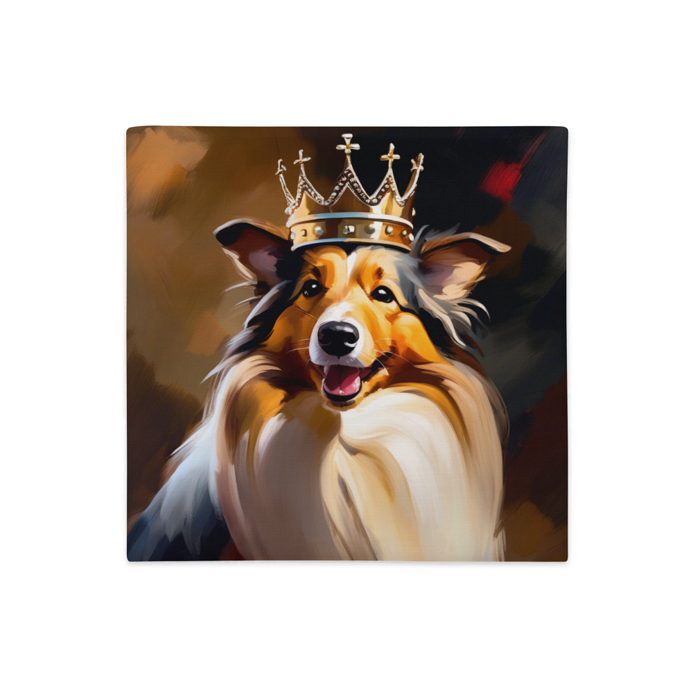 PugMug Custom Shetland Sheepdog Premium Pillow Case