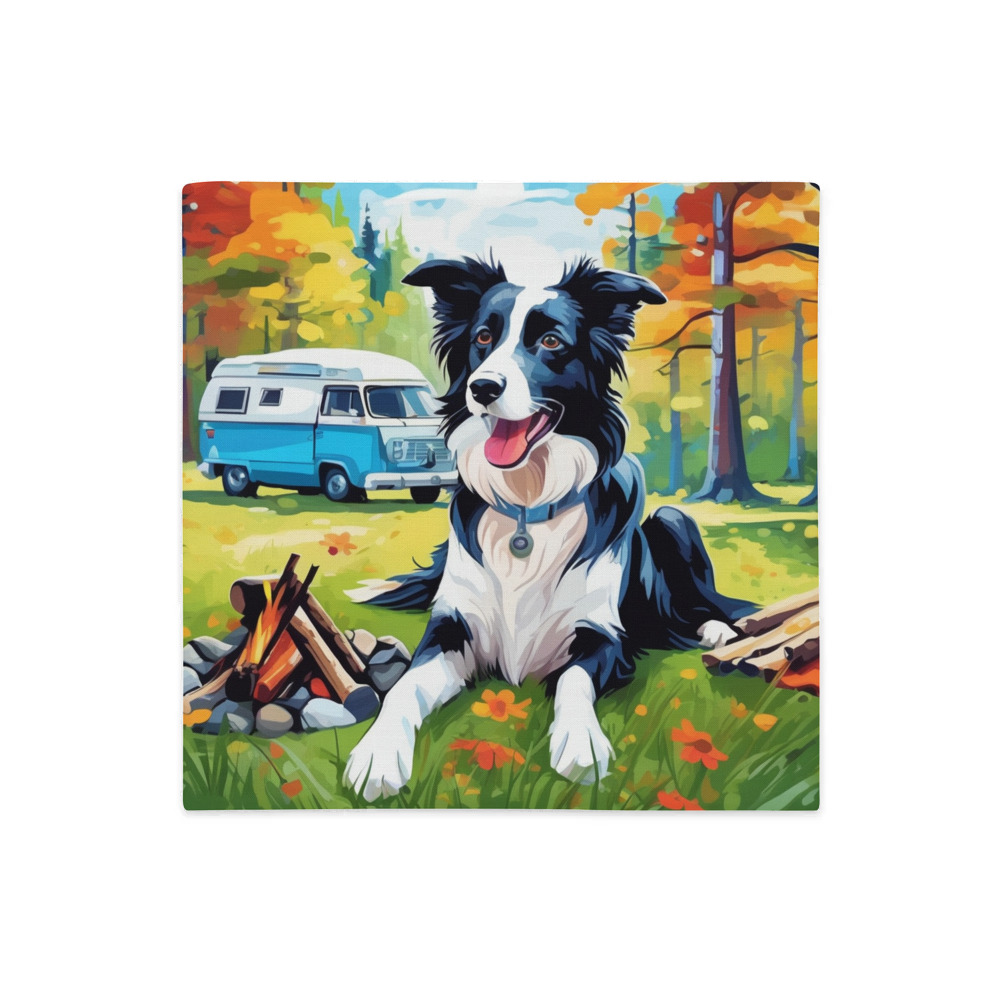 PugMug Custom Border Collie Premium Pillow Case