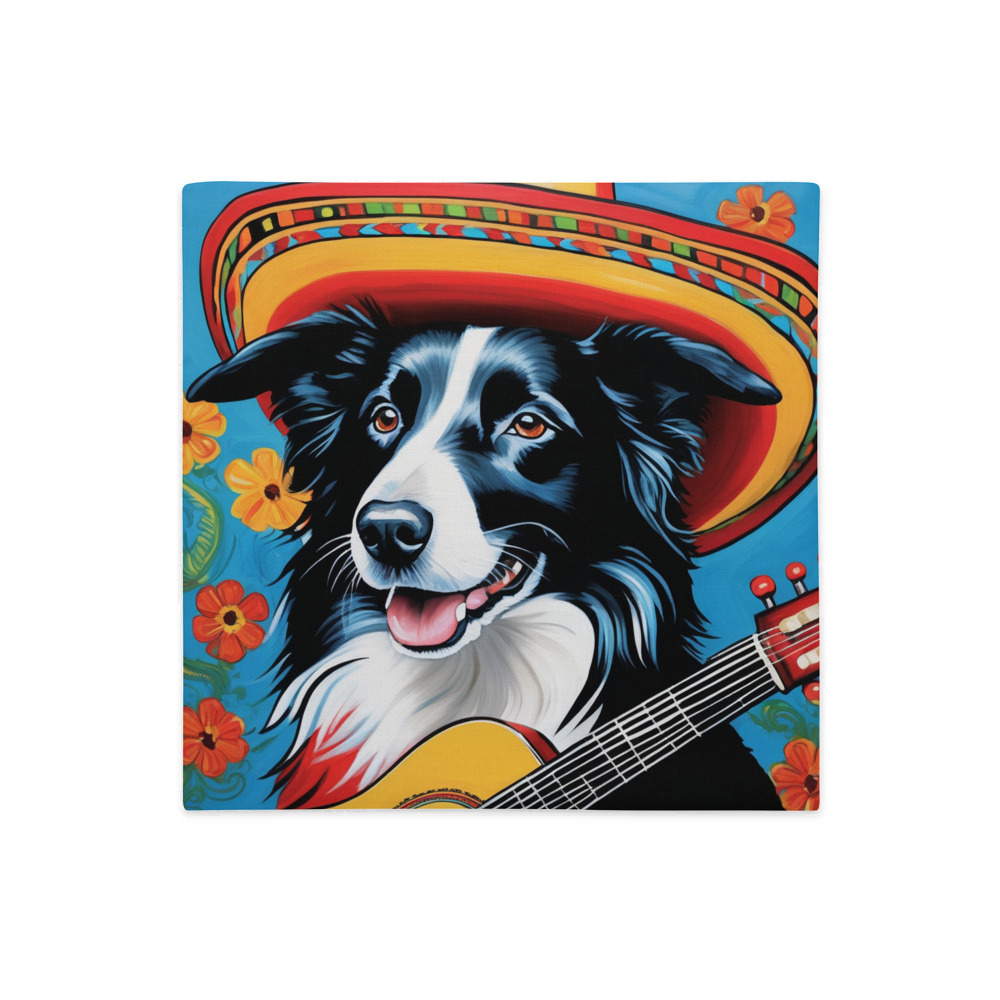 PugMug Custom Border Collie Premium Pillow Case