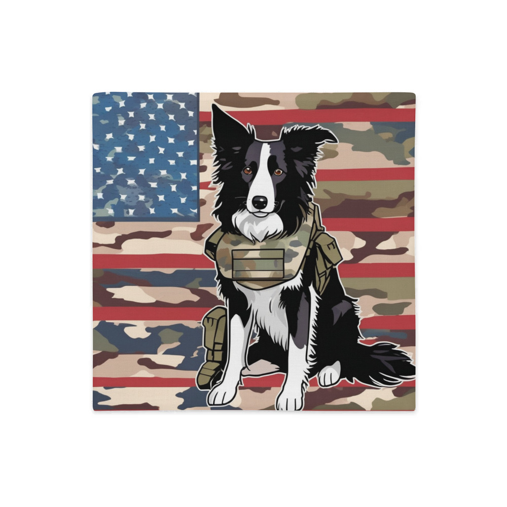 PugMug Custom Border Collie Premium Pillow Case