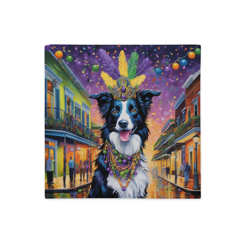 PugMug Custom Border Collie Premium Pillow Case