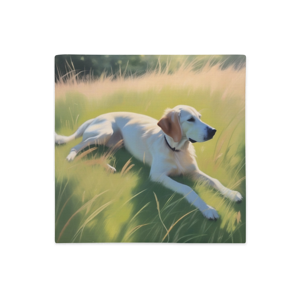 PugMug Custom Pointer Dog Premium Pillow Case