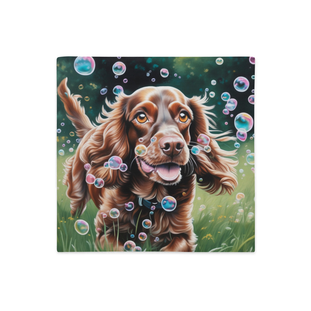 PugMug Custom English Cocker Spaniel Premium Pillow Case