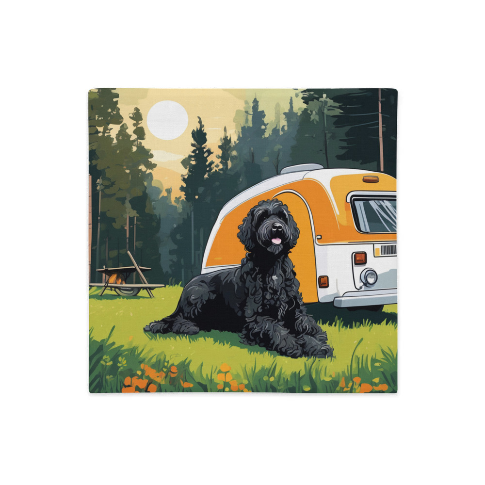 PugMug Custom Portuguese Water Dog Premium Pillow Case