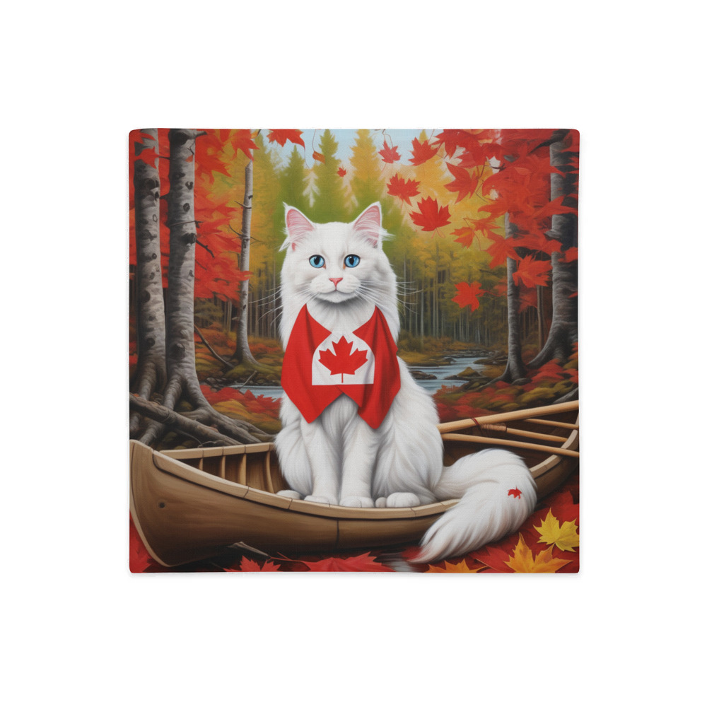 PugMug Custom White Ragdoll Cat Premium Pillow Case