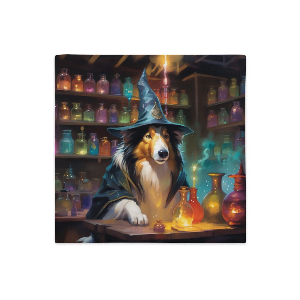 PugMug Custom Collie Premium Pillow Case