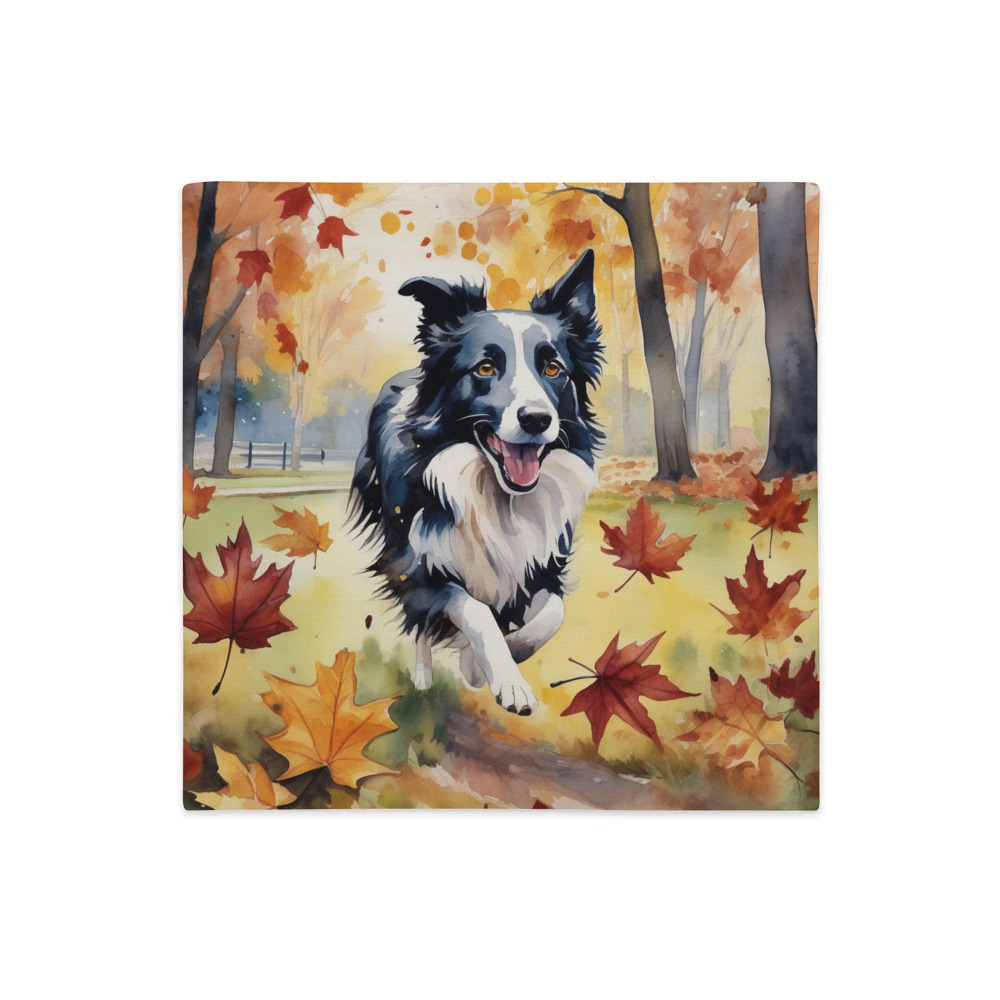 PugMug Custom Border Collie Premium Pillow Case