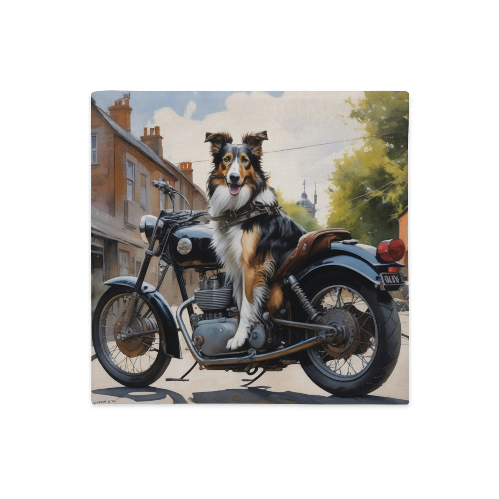 PugMug Custom Collie Premium Pillow Case