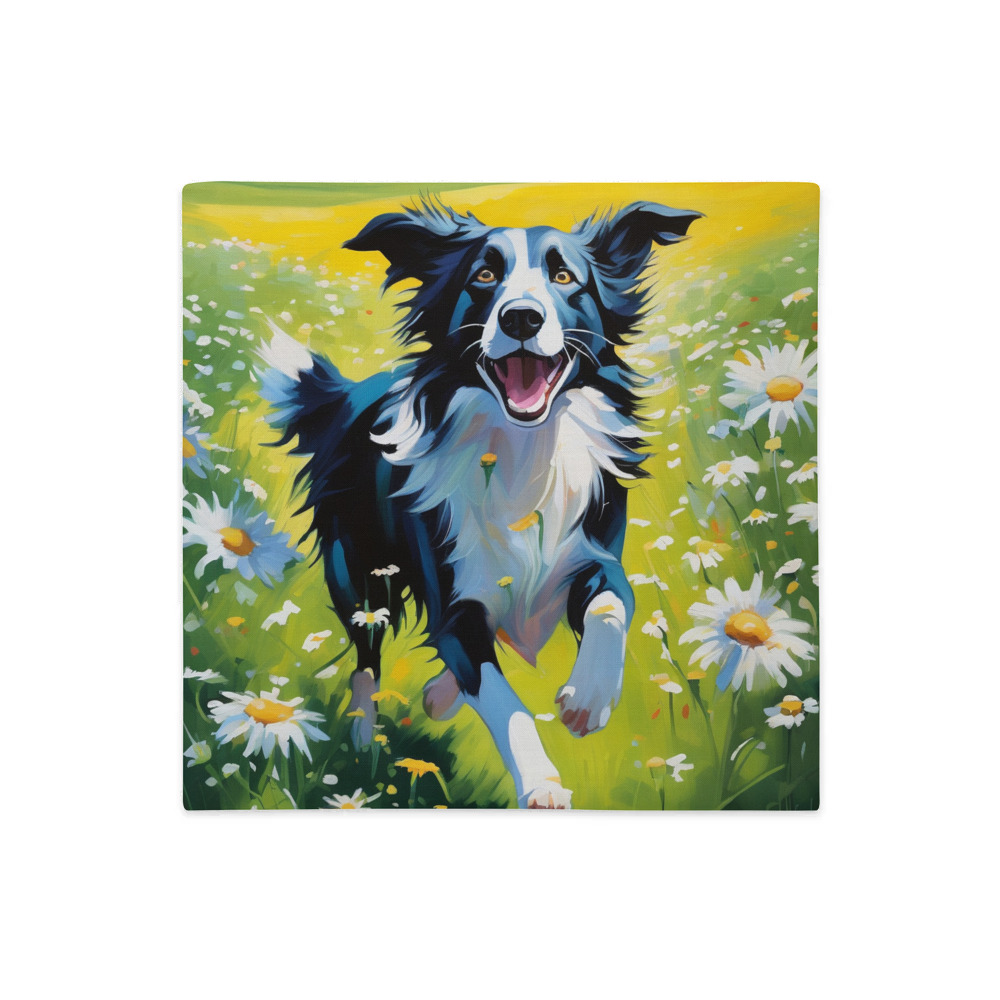 PugMug Custom Border Collie Premium Pillow Case