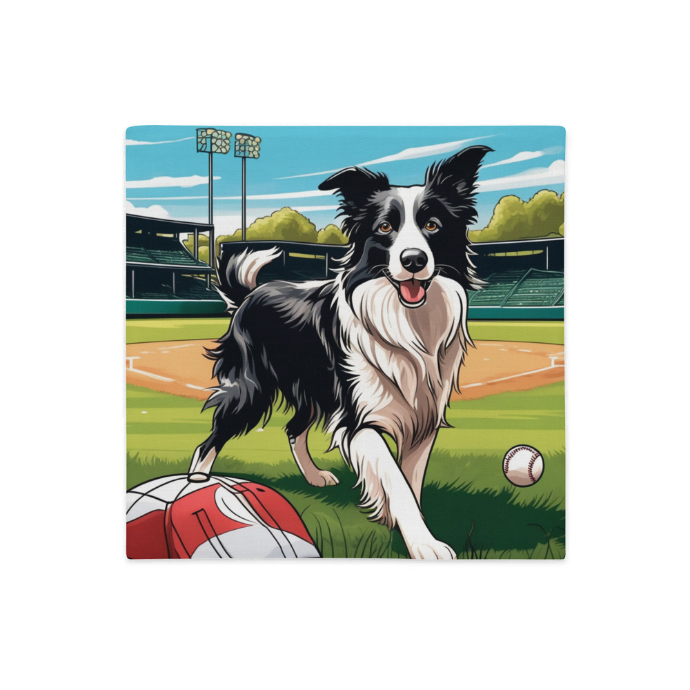 PugMug Custom Border Collie Premium Pillow Case