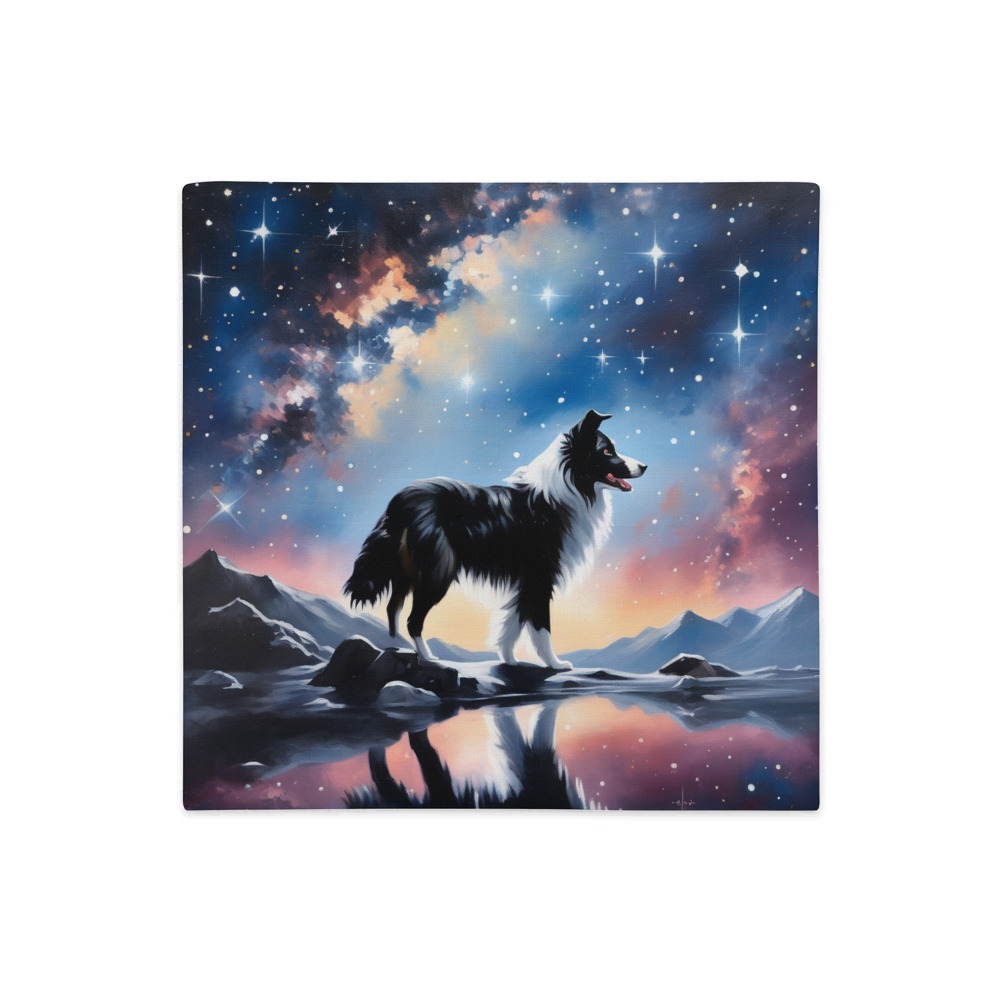 PugMug Custom Border Collie Premium Pillow Case