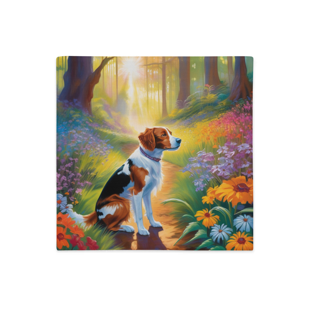 PugMug Custom Brittany Dog Premium Pillow Case