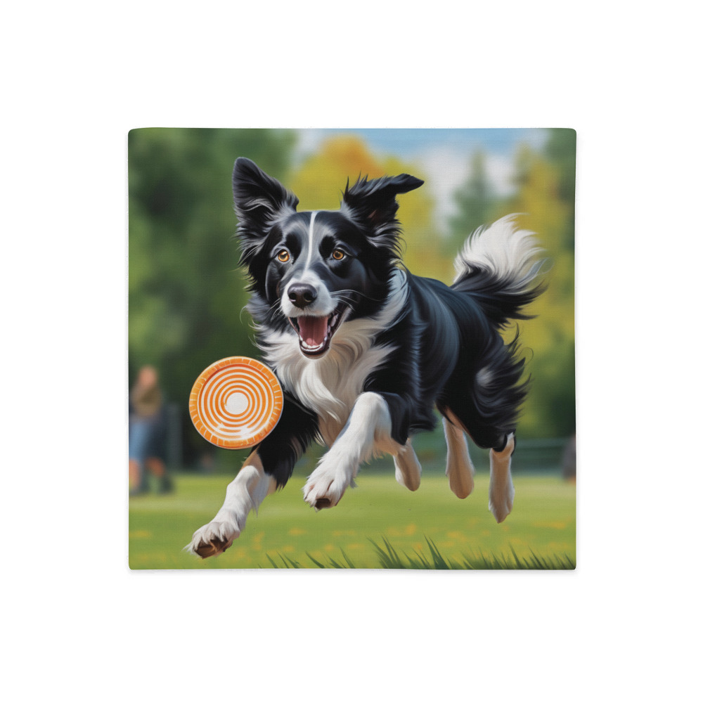 PugMug Custom Border Collie Premium Pillow Case