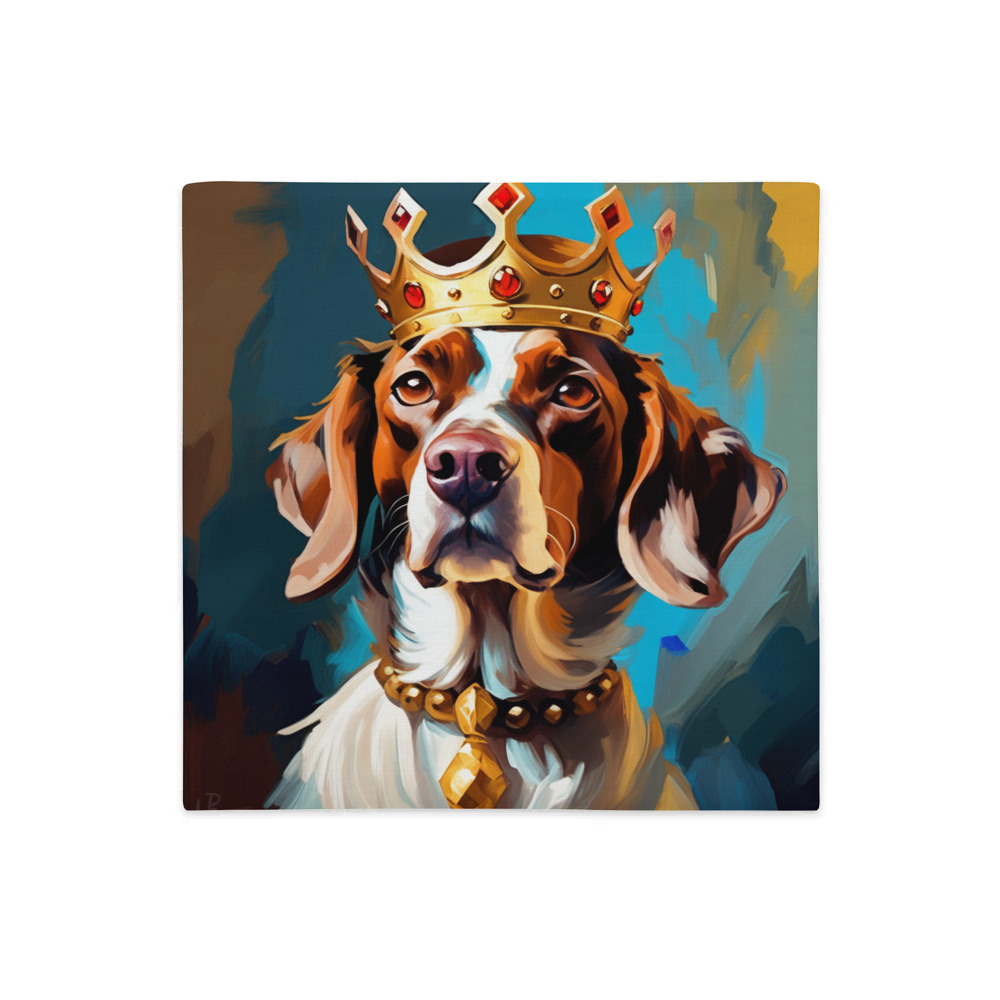 PugMug Custom Pointer Dog Premium Pillow Case