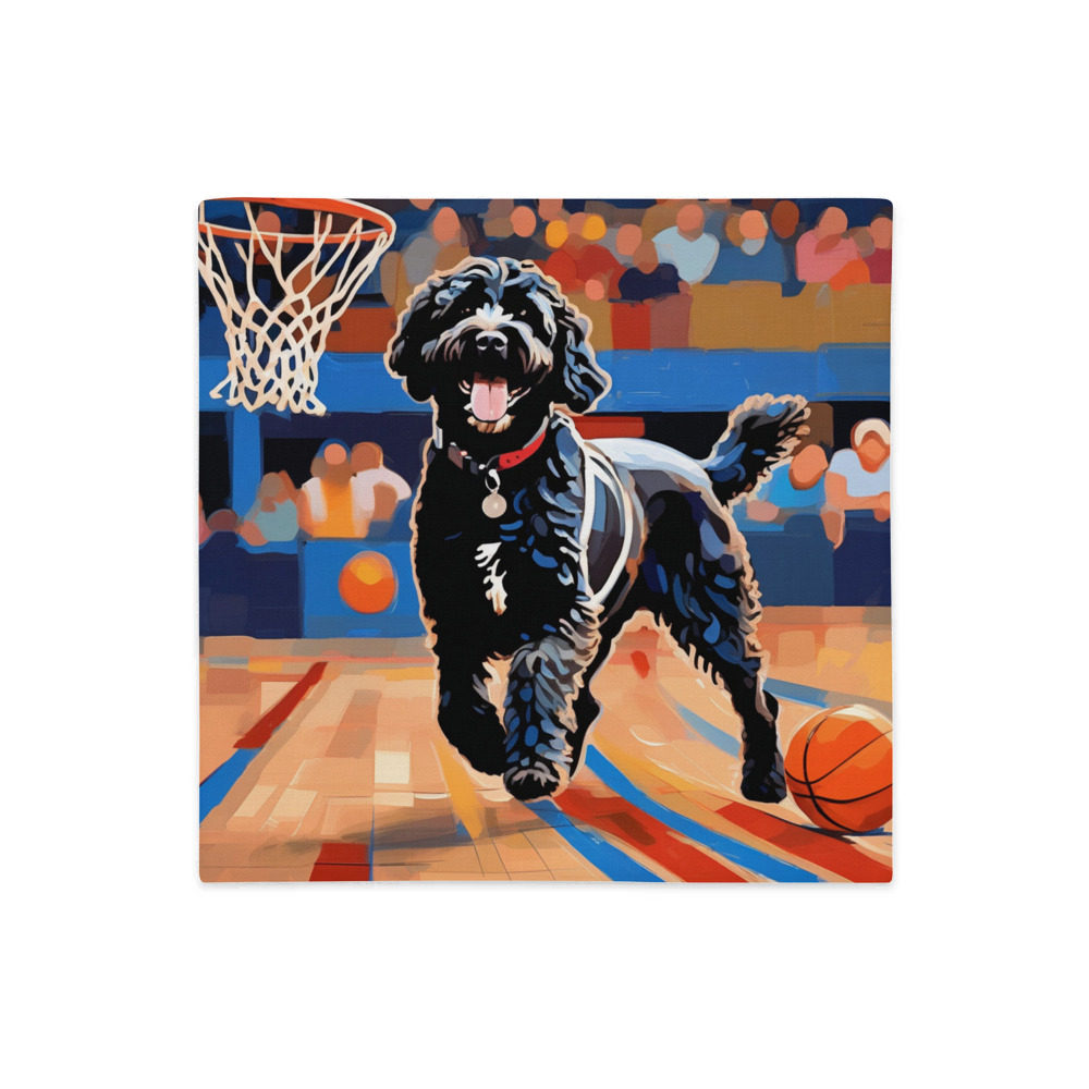 PugMug Custom Portuguese Water Dog Premium Pillow Case