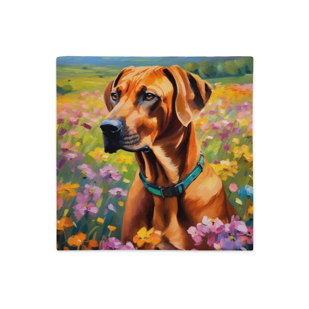 PugMug Custom Rhodesian Ridgeback Premium Pillow Case