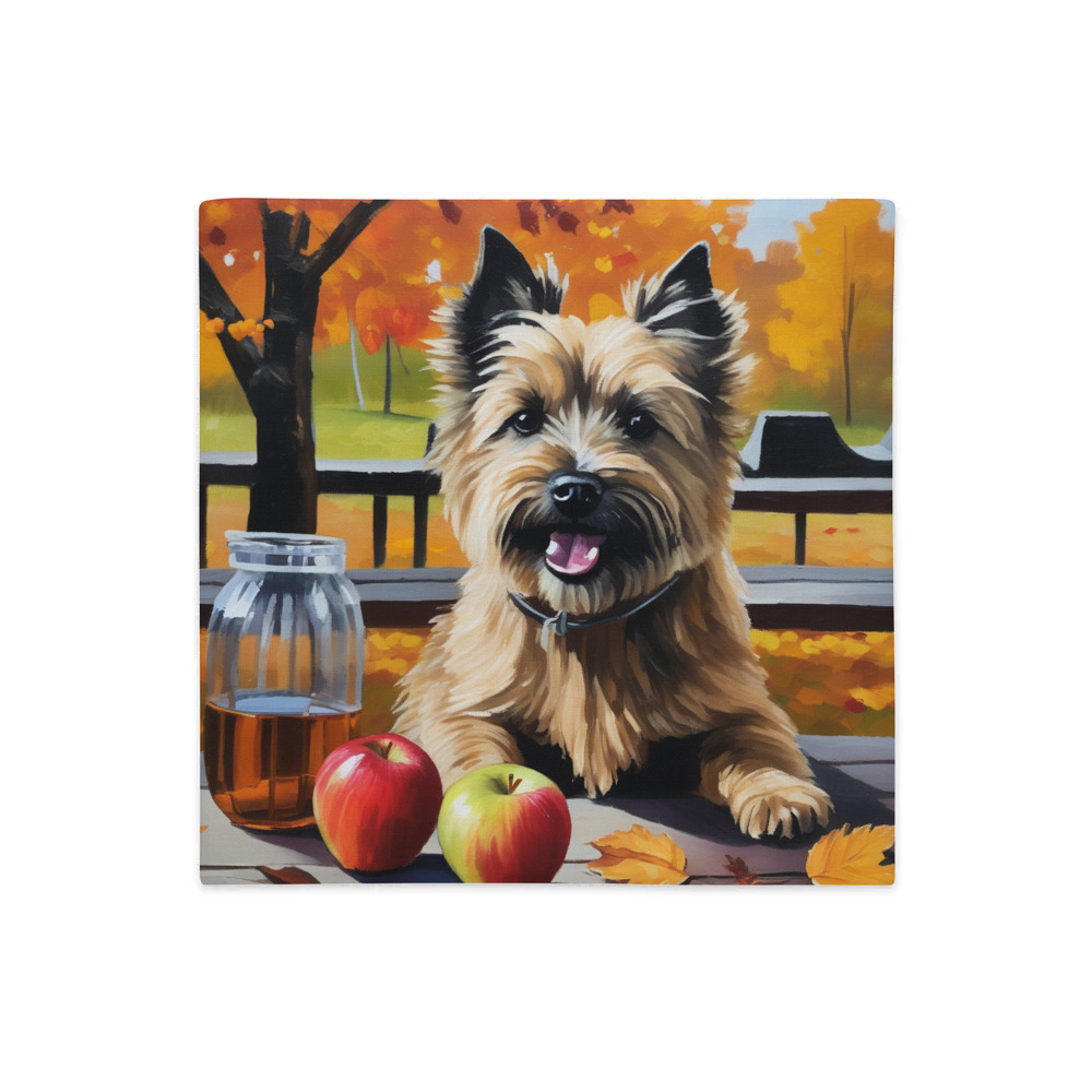 PugMug Custom Cairn Terrier Premium Pillow Case