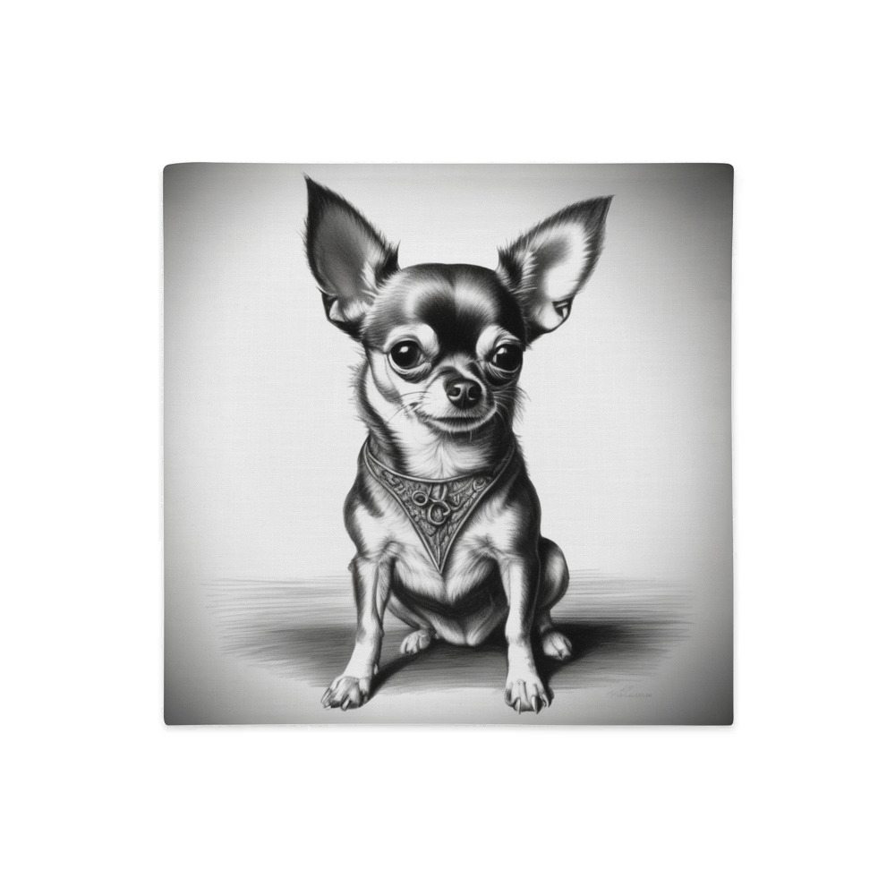 PugMug Custom Chihuahua Premium Pillow Case