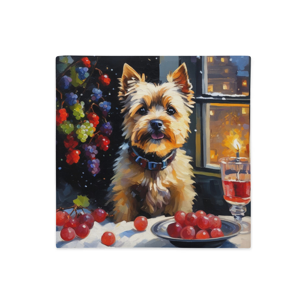 PugMug Custom Cairn Terrier Premium Pillow Case