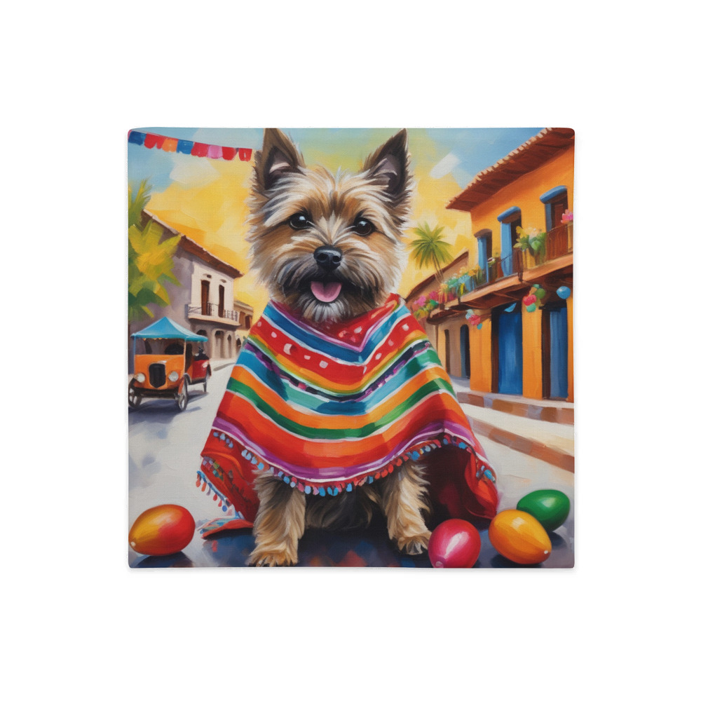 PugMug Custom Cairn Terrier Premium Pillow Case