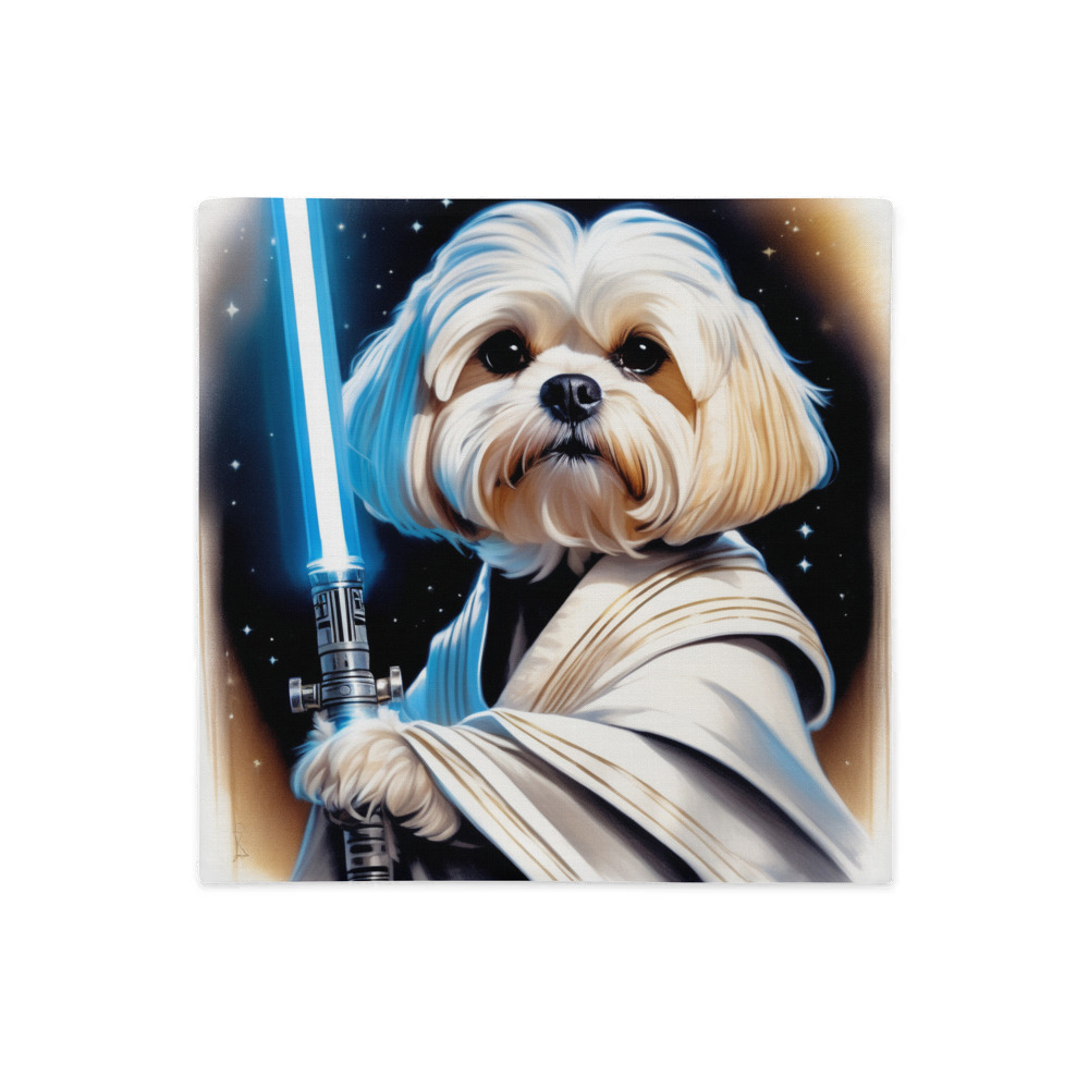 PugMug Custom Maltese Dog Premium Pillow Case