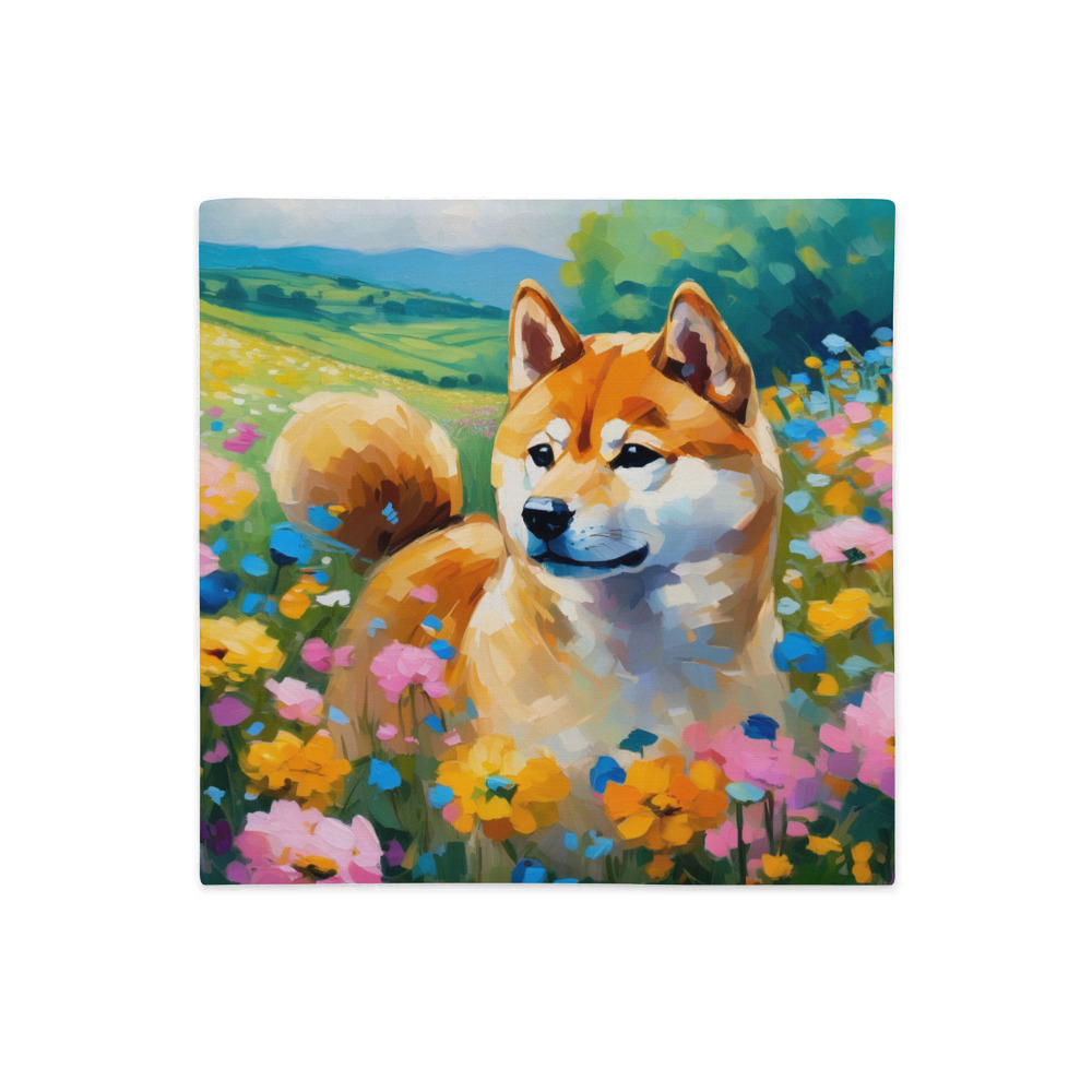 PugMug Custom Shiba Inu Premium Pillow Case