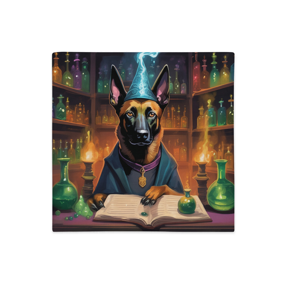 PugMug Custom Belgian Malinois Premium Pillow Case