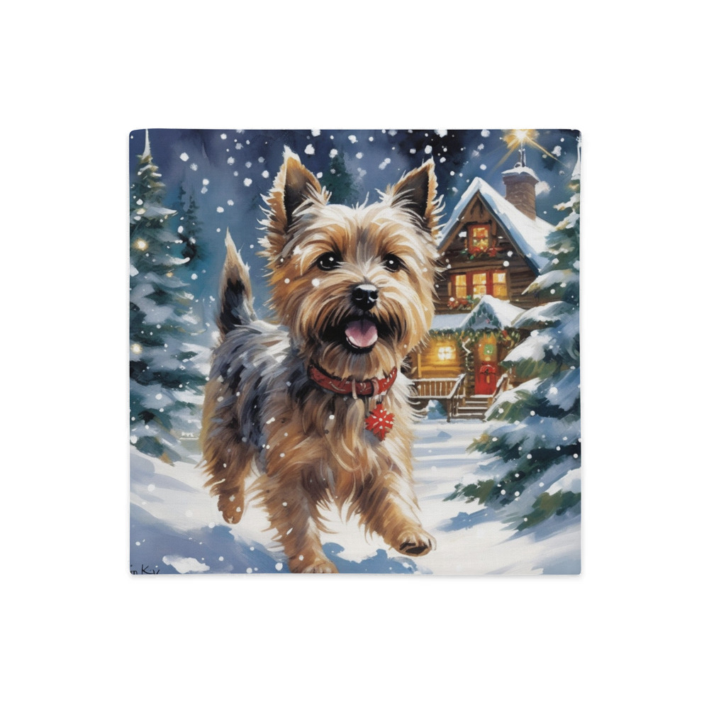 PugMug Custom Cairn Terrier Premium Pillow Case