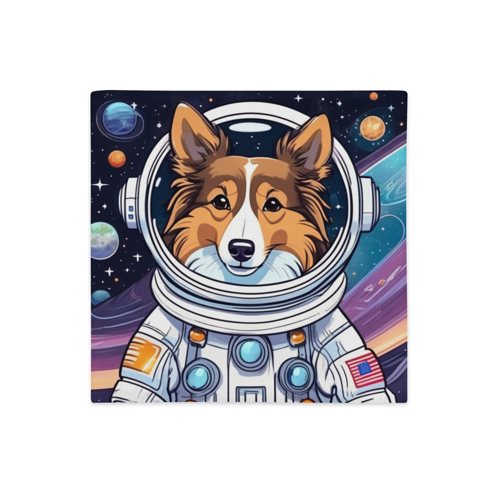 PugMug Custom Shetland Sheepdog Premium Pillow Case