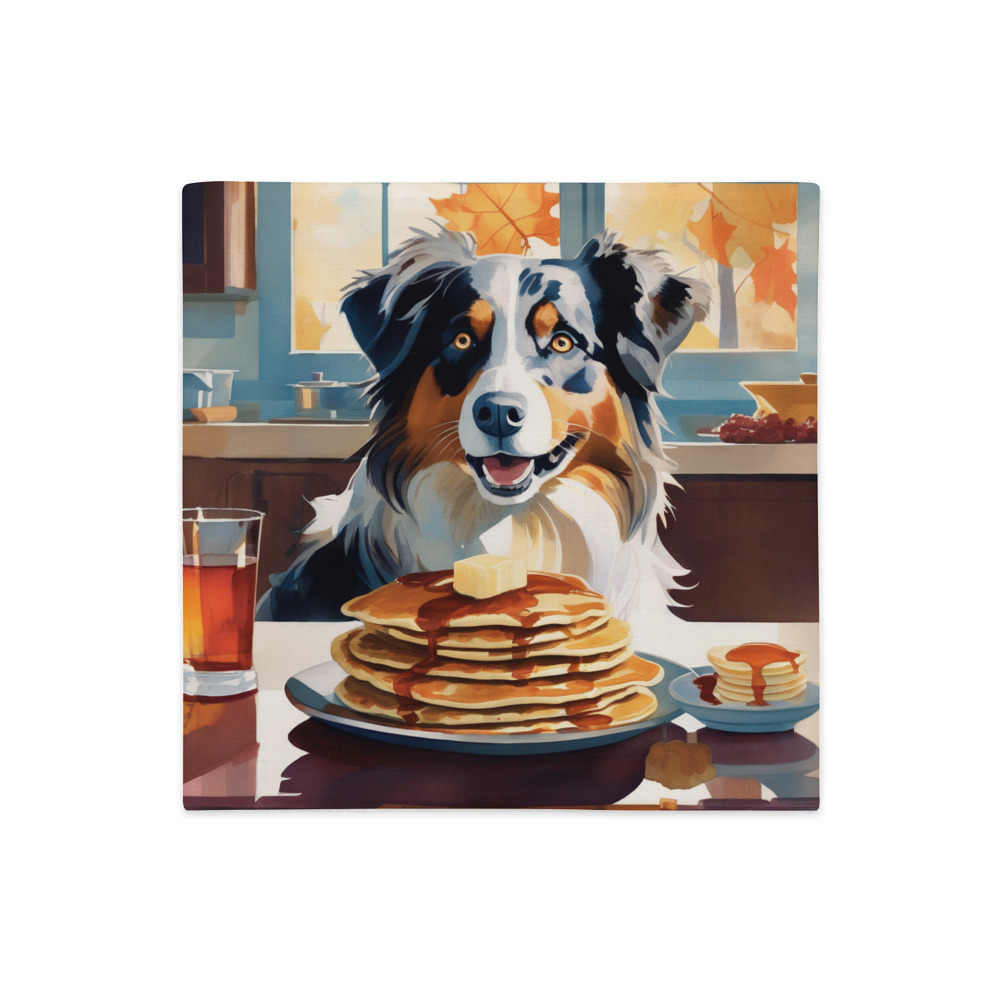 PugMug Custom Australian Shepherd Dog Premium Pillow Case