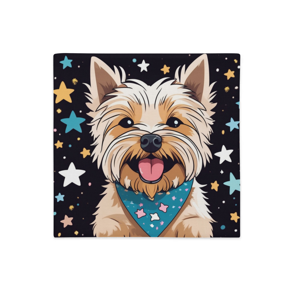 PugMug Custom Cairn Terrier Premium Pillow Case