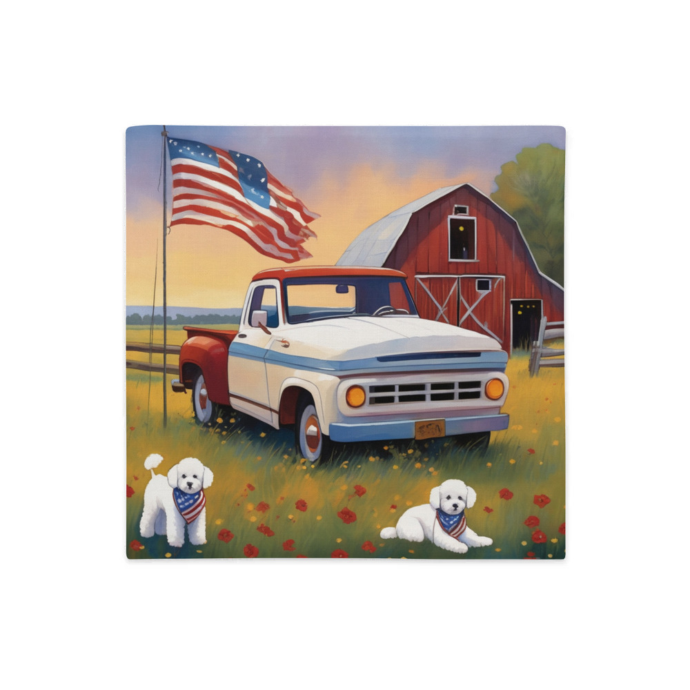 PugMug Custom Bichons Frise Premium Pillow Case