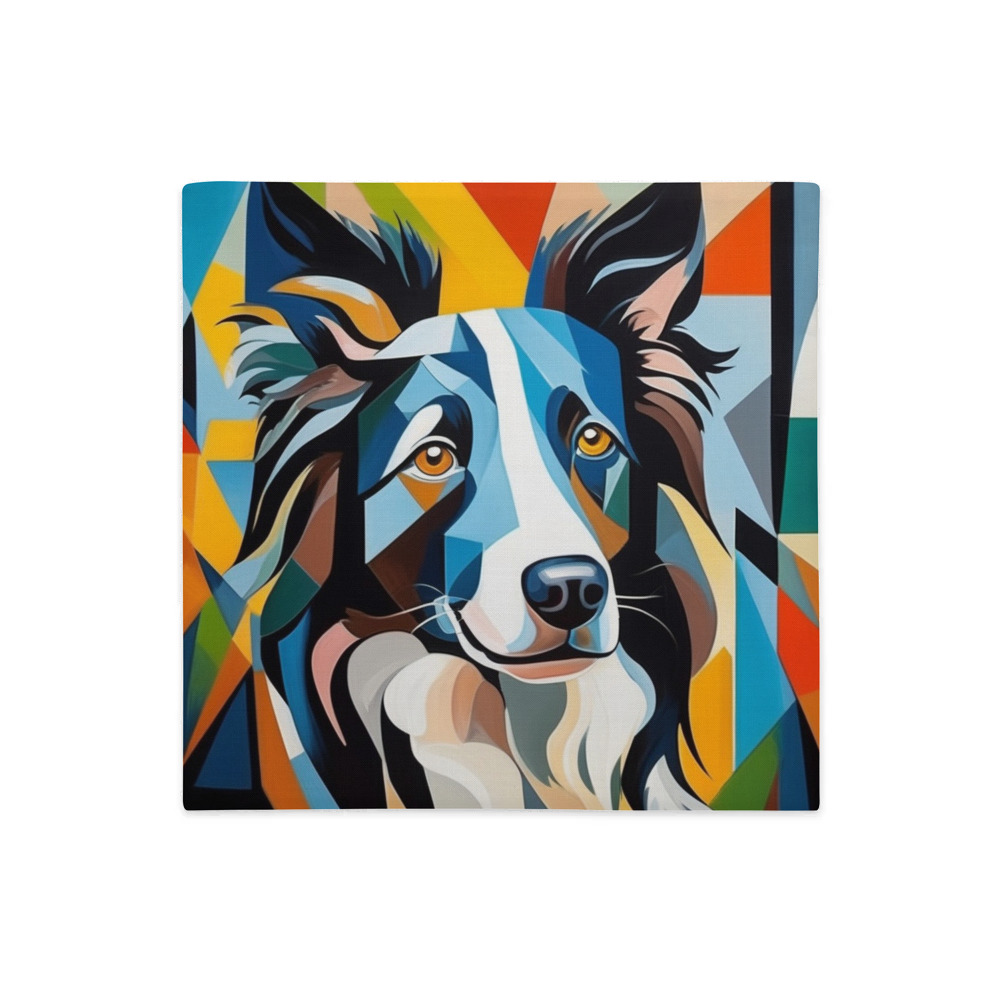 PugMug Custom Border Collie Premium Pillow Case