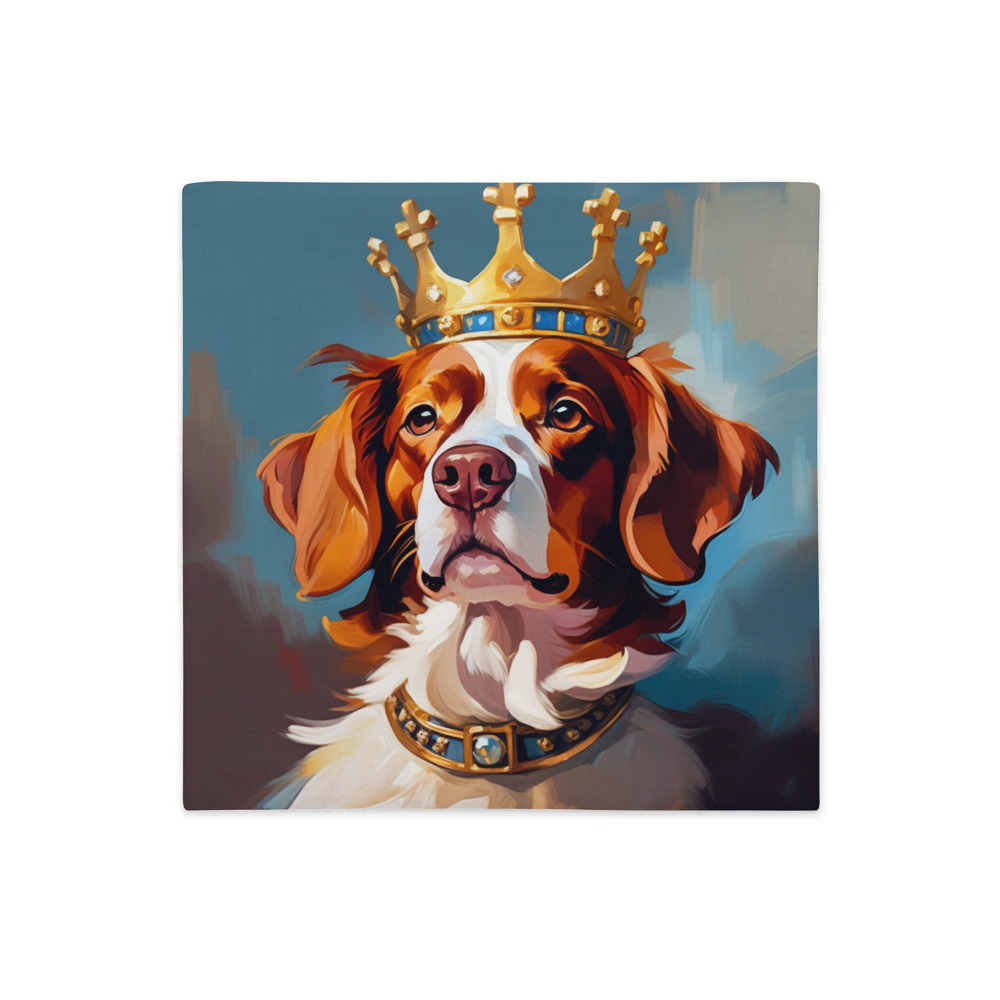 PugMug Custom Brittany Dog Premium Pillow Case