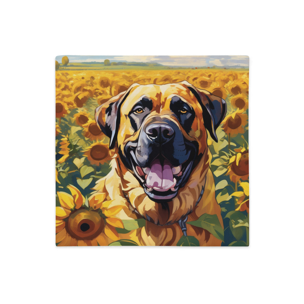 PugMug Custom Mastiff Premium Pillow Case