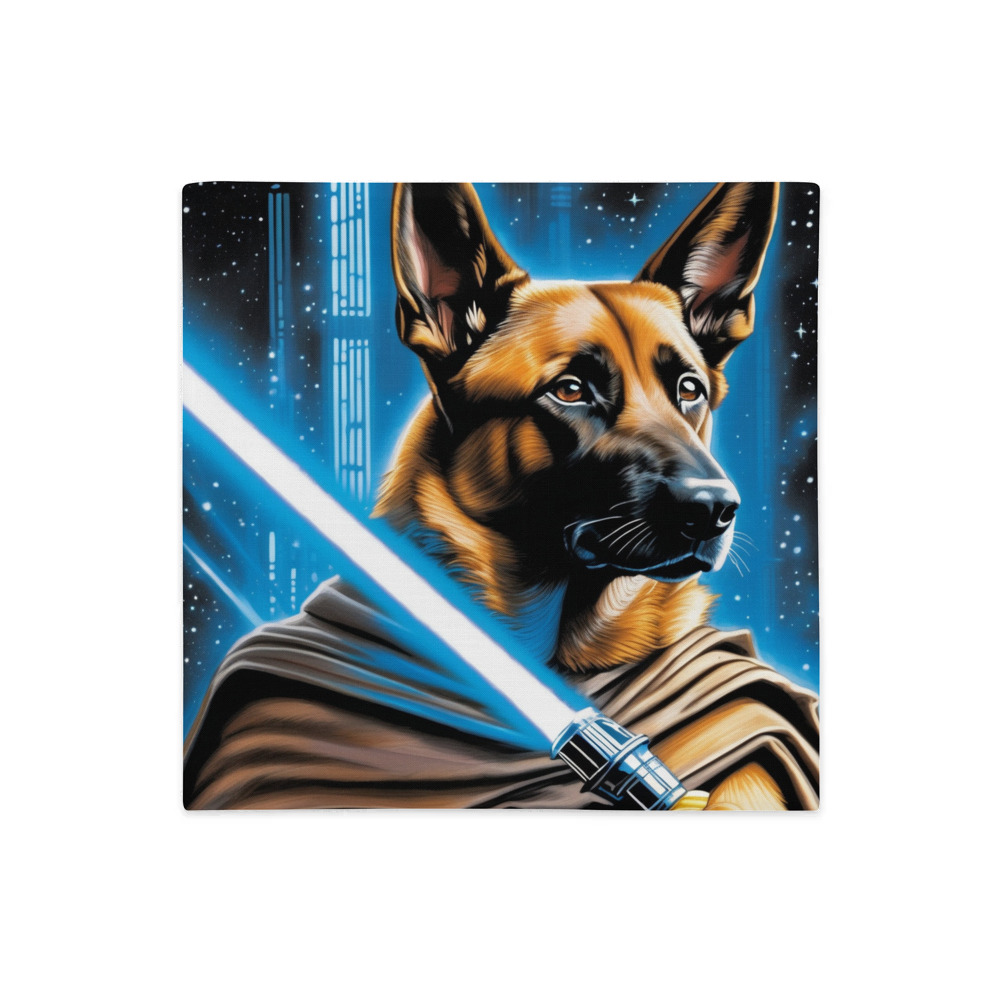 PugMug Custom Belgian Malinois Premium Pillow Case