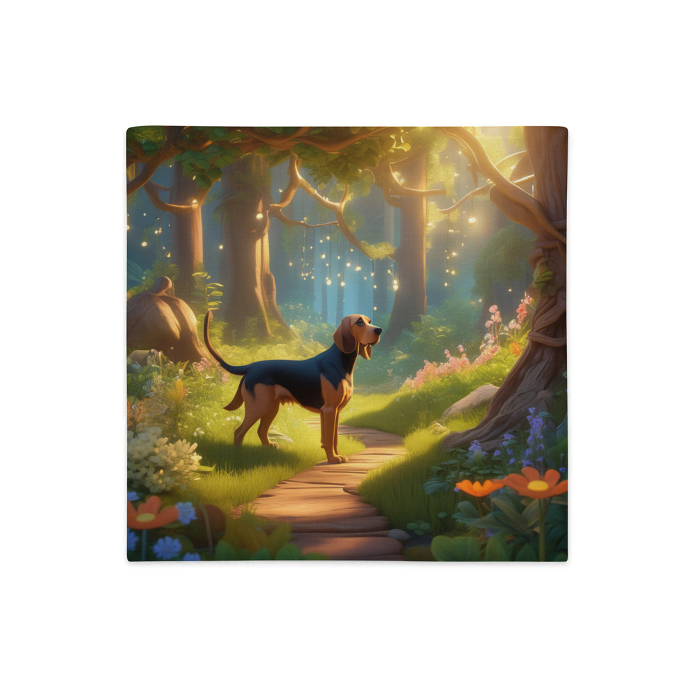 PugMug Custom Bloodhound Premium Pillow Case