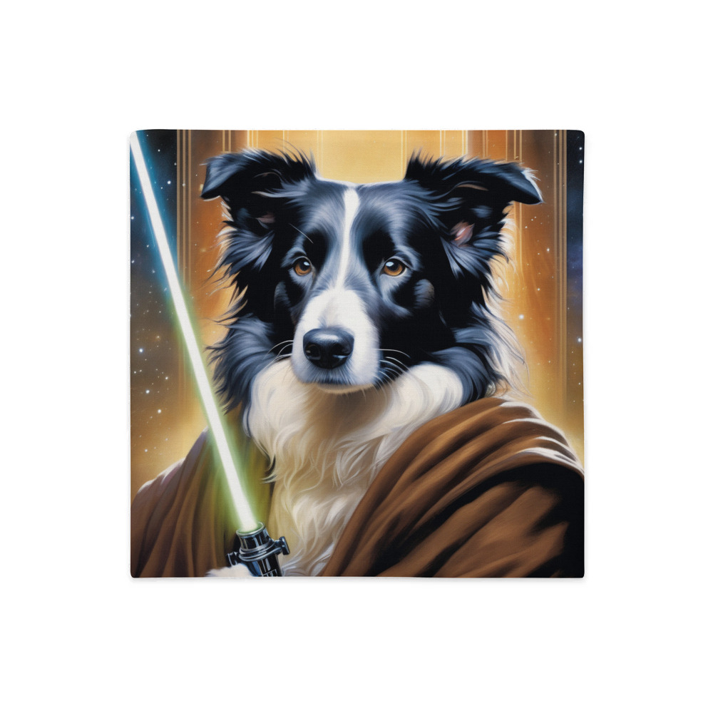 PugMug Custom Border Collie Premium Pillow Case