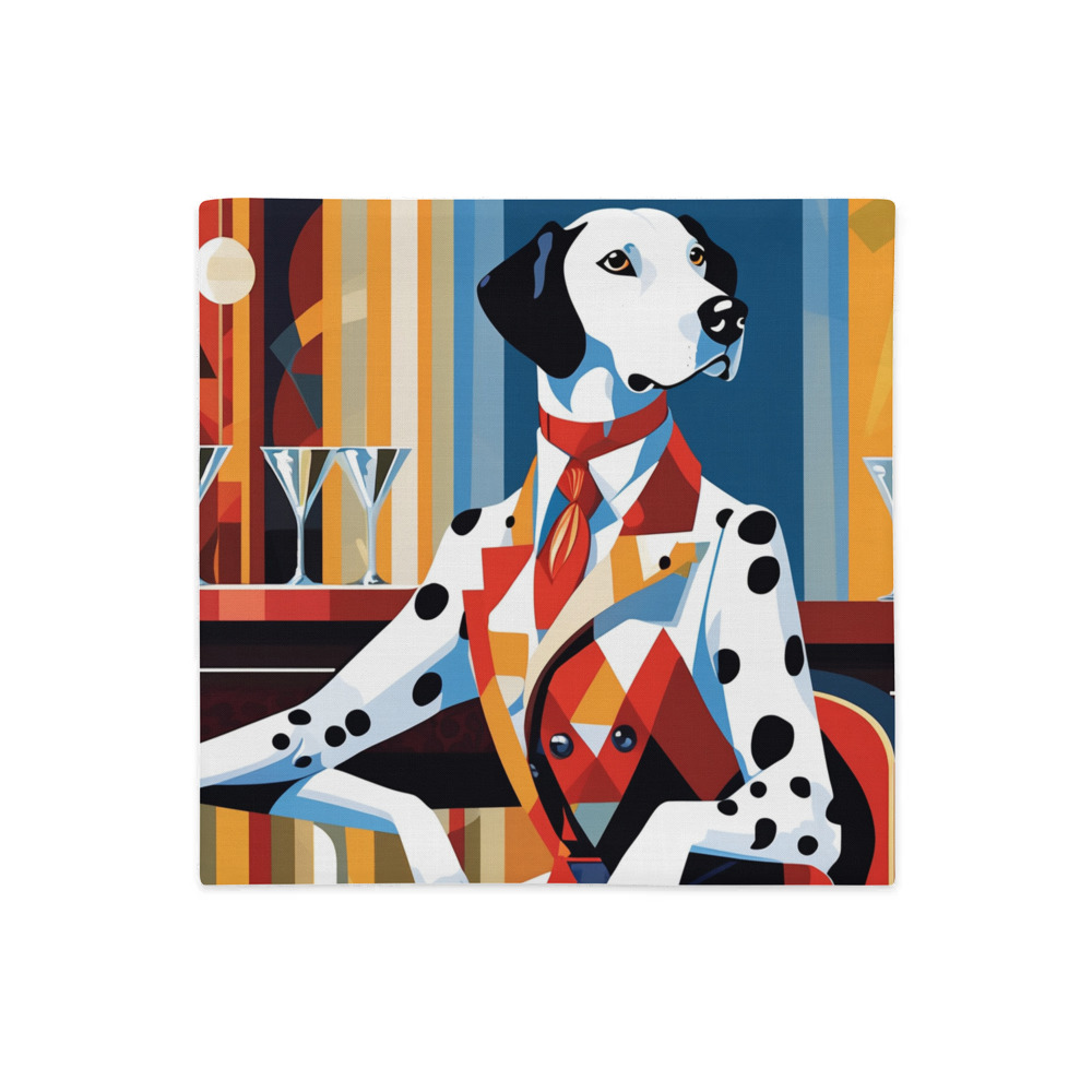 PugMug Custom Dalmatian Premium Pillow Case