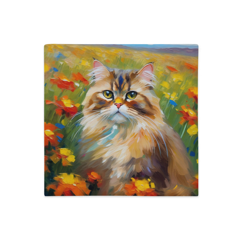 PugMug Custom Tabby Persian Cat Premium Pillow Case