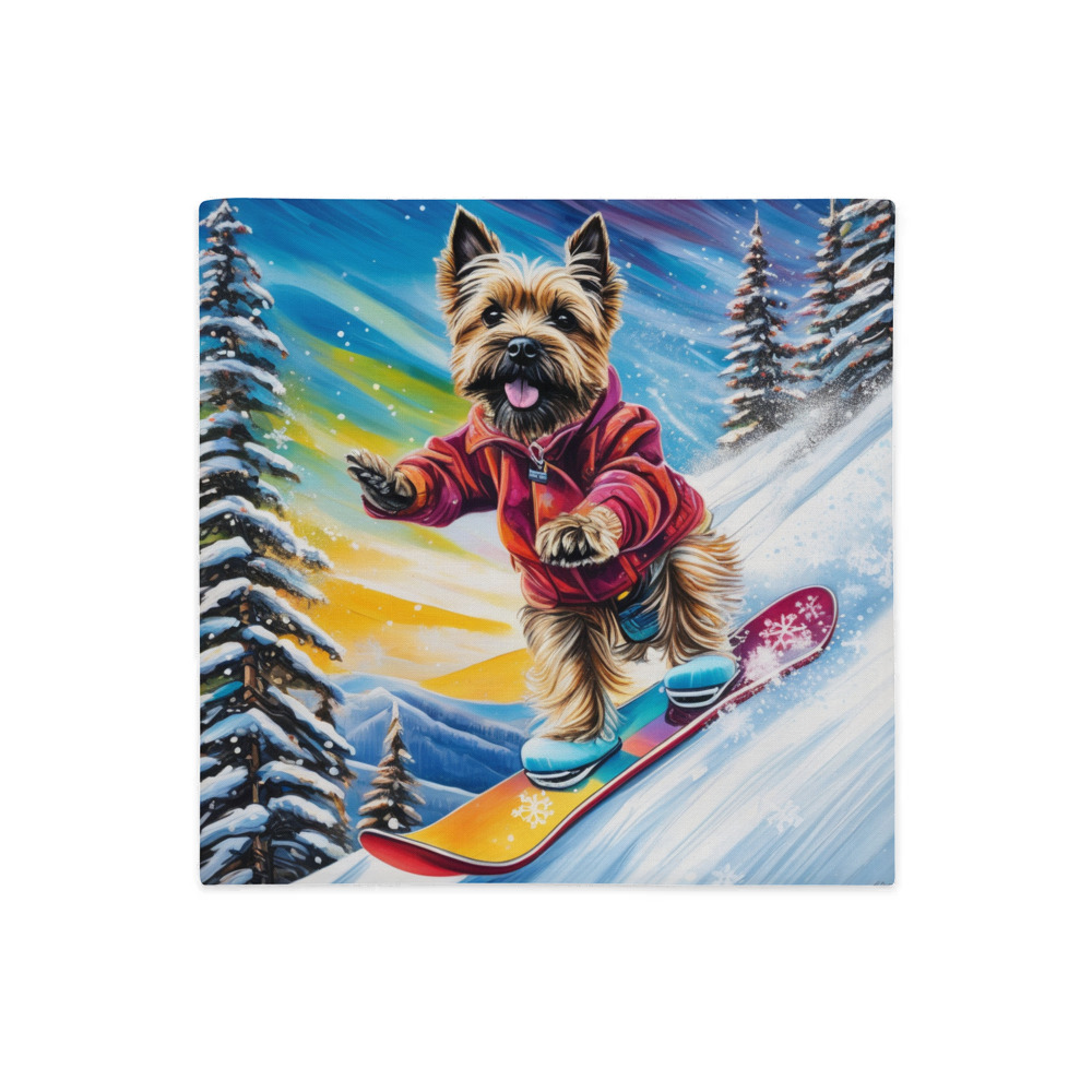 PugMug Custom Cairn Terrier Premium Pillow Case