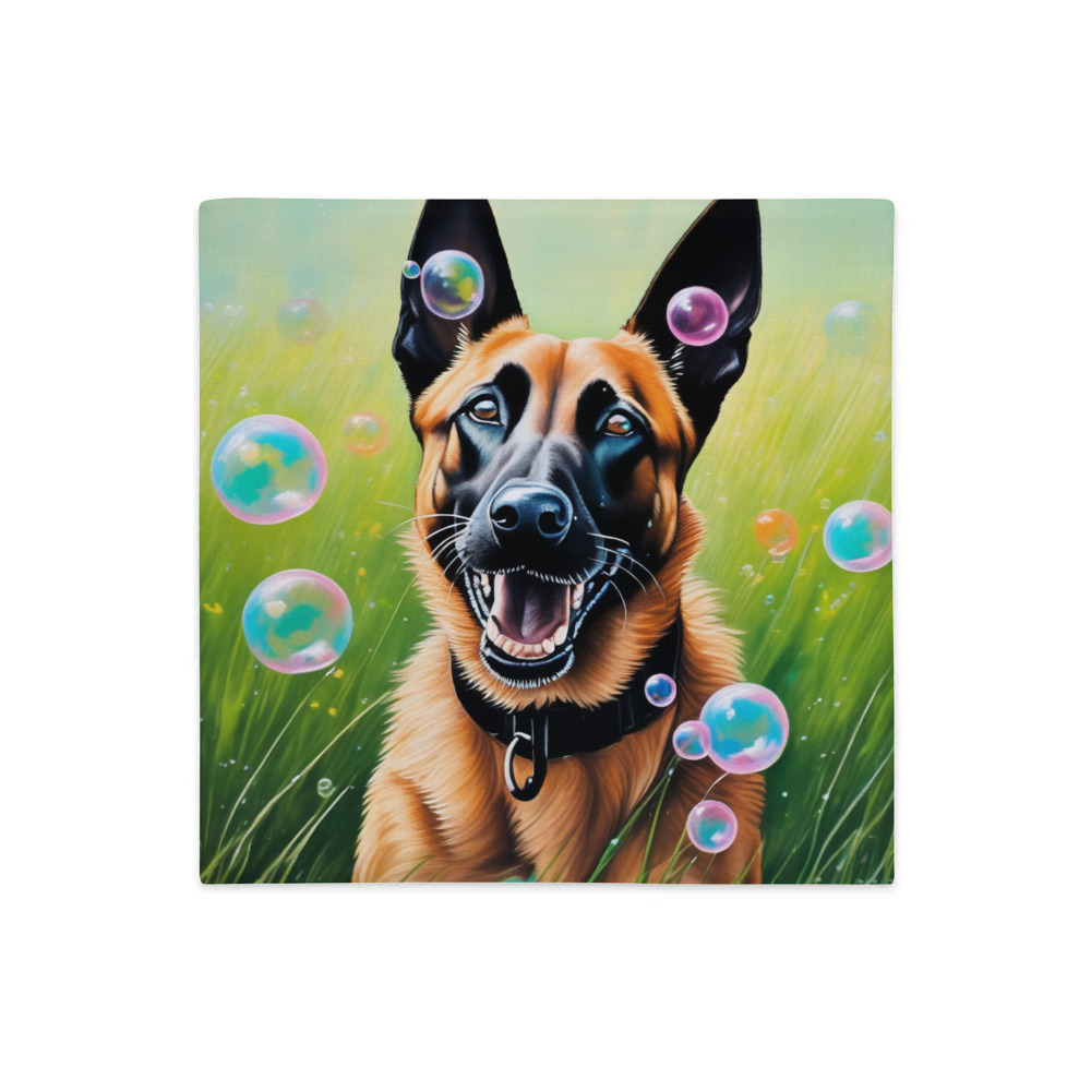 PugMug Custom Belgian Malinois Premium Pillow Case