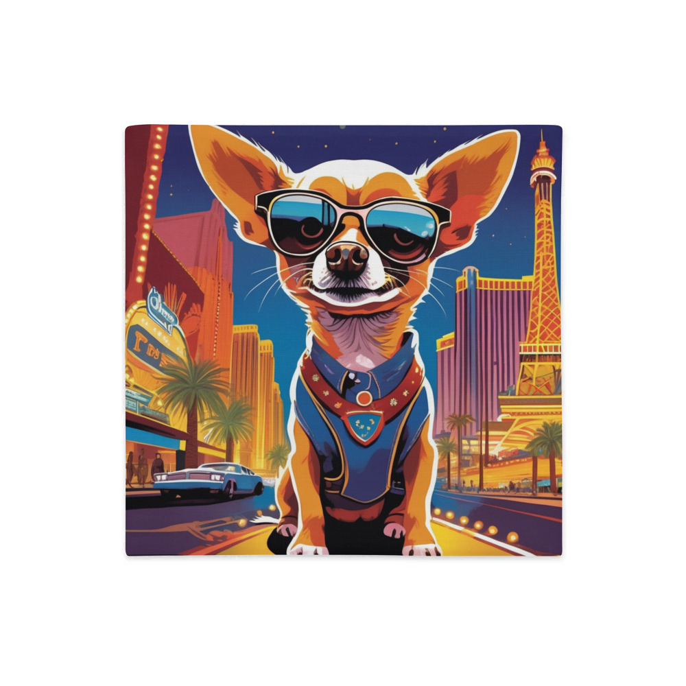 PugMug Custom Chihuahua Premium Pillow Case