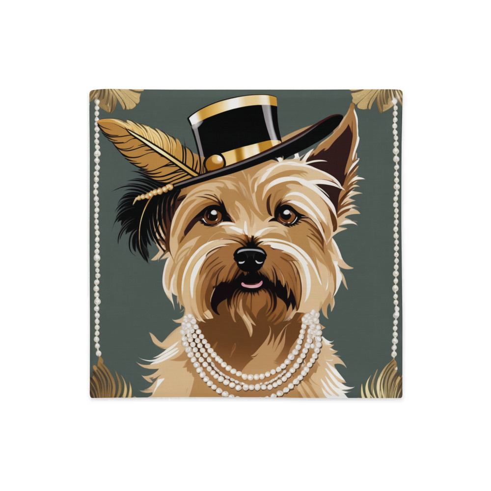 PugMug Custom Cairn Terrier Premium Pillow Case