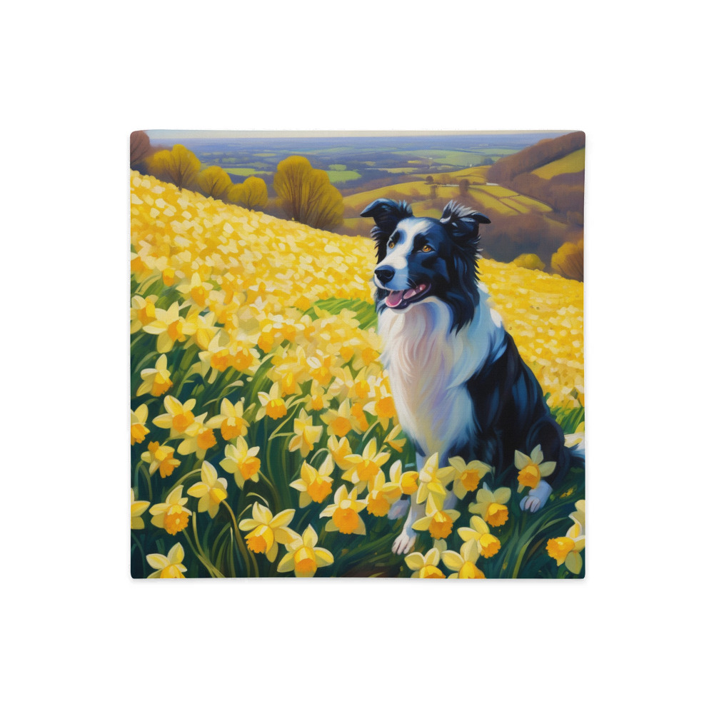 PugMug Custom Border Collie Premium Pillow Case